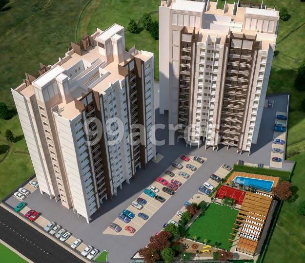 Manav Wildwoods Aerial View