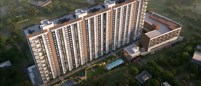 Godrej Park Springs Aerial View