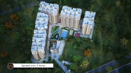 Manjeera Monarch Aerial View