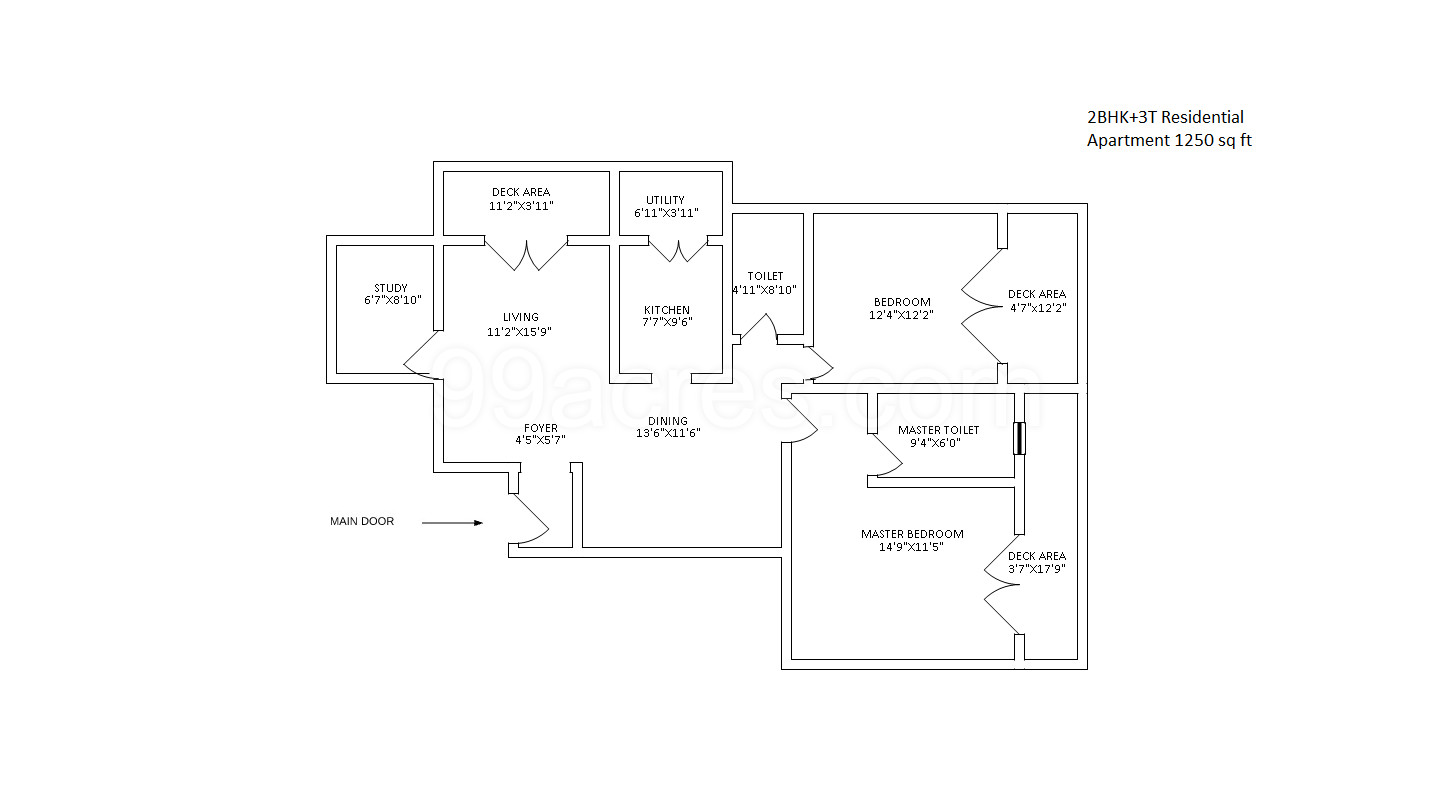 Mantri Developers Mantri Sarovar Floor Plan - Mantri Sarovar Sector 4 ...