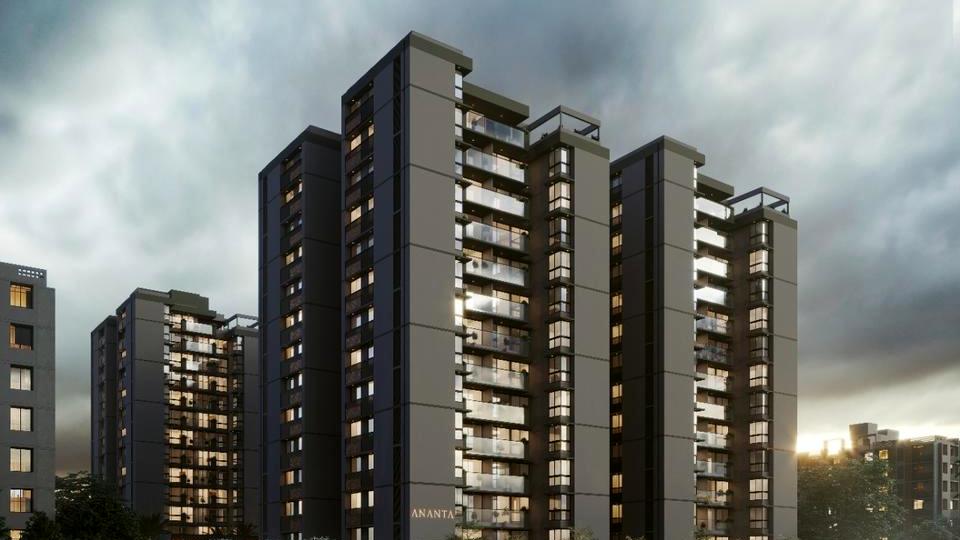 ananta 3 bhk gota