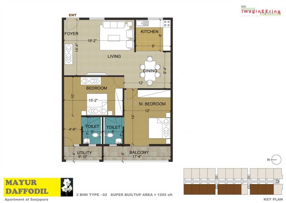 Mayur Group Builders Mayur Daffodils Floor Plan Mayur