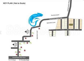 MCB Developers MCB Mathura Map - Thiruninravur, Thiruvallur Location Map