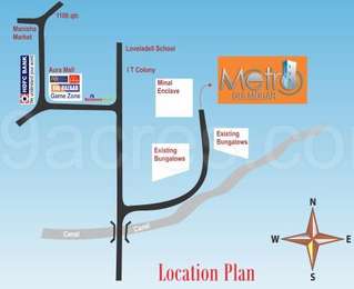 Metro Builders & Developers Metro Gulmohar Map - Colony, Bhopal ...