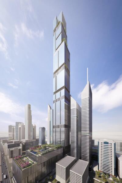 Meydan Entisar Tower Elevation