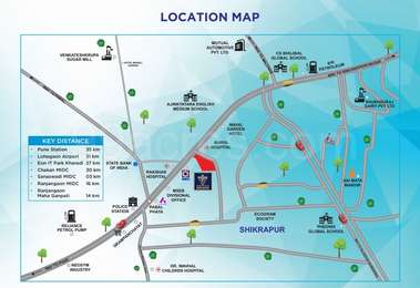 Mhalsakant Properties Mhalsakant Vindhya Heights Map - Shikrapur, Pune ...