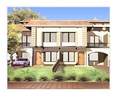 Mirchandani Tulip Villas Elevation