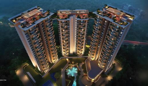Mundeshwari Megapolis Aerial View