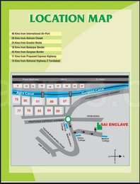 Nakshatra Group Nakshatra Sai Enclave Map - Nehar Par, Faridabad ...