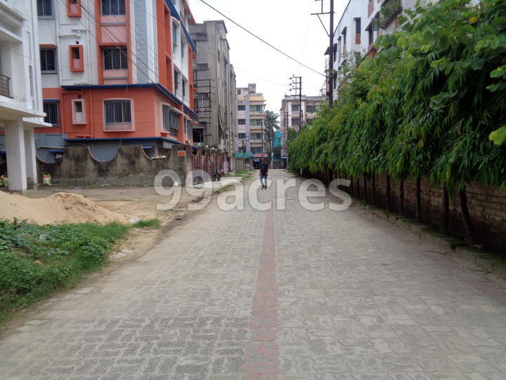 Raj Rajeshwari Apartment Paved Compound