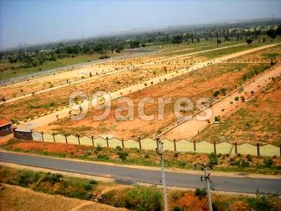 NKV Farmhouse Plots Aerial View