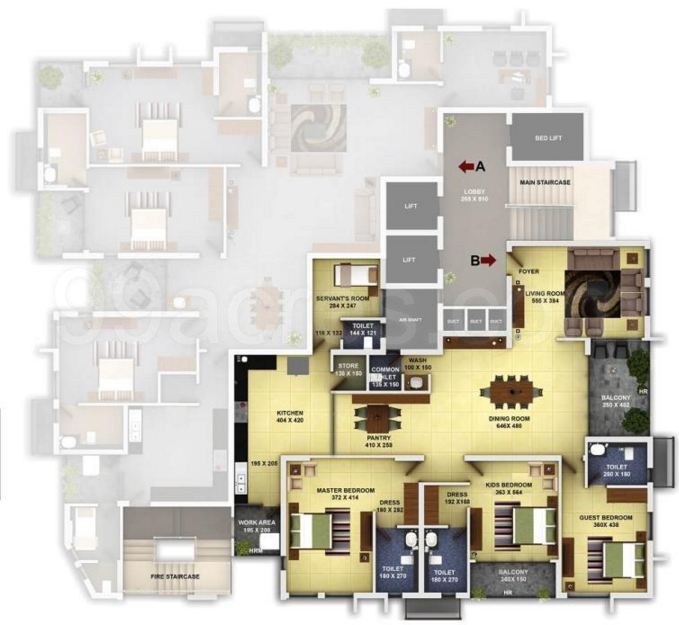 Noel Projects Noel Define Floor Plan Kaloor Kochi