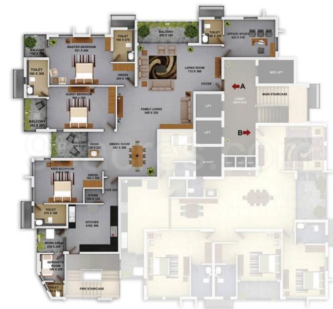 Noel Projects Noel Define Floor Plan Kaloor Kochi