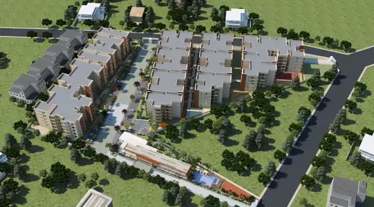 NR Windgates Aerial View