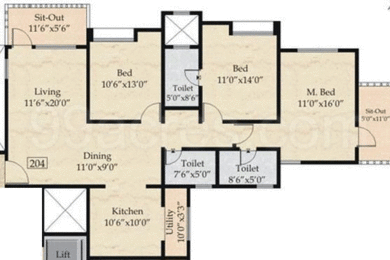 Nyati Group Builders Nyati Esplanade Floor Plan - Nyati Esplanade ...