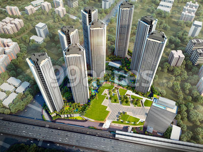 Sky City by Oberoi Realty Aerial View