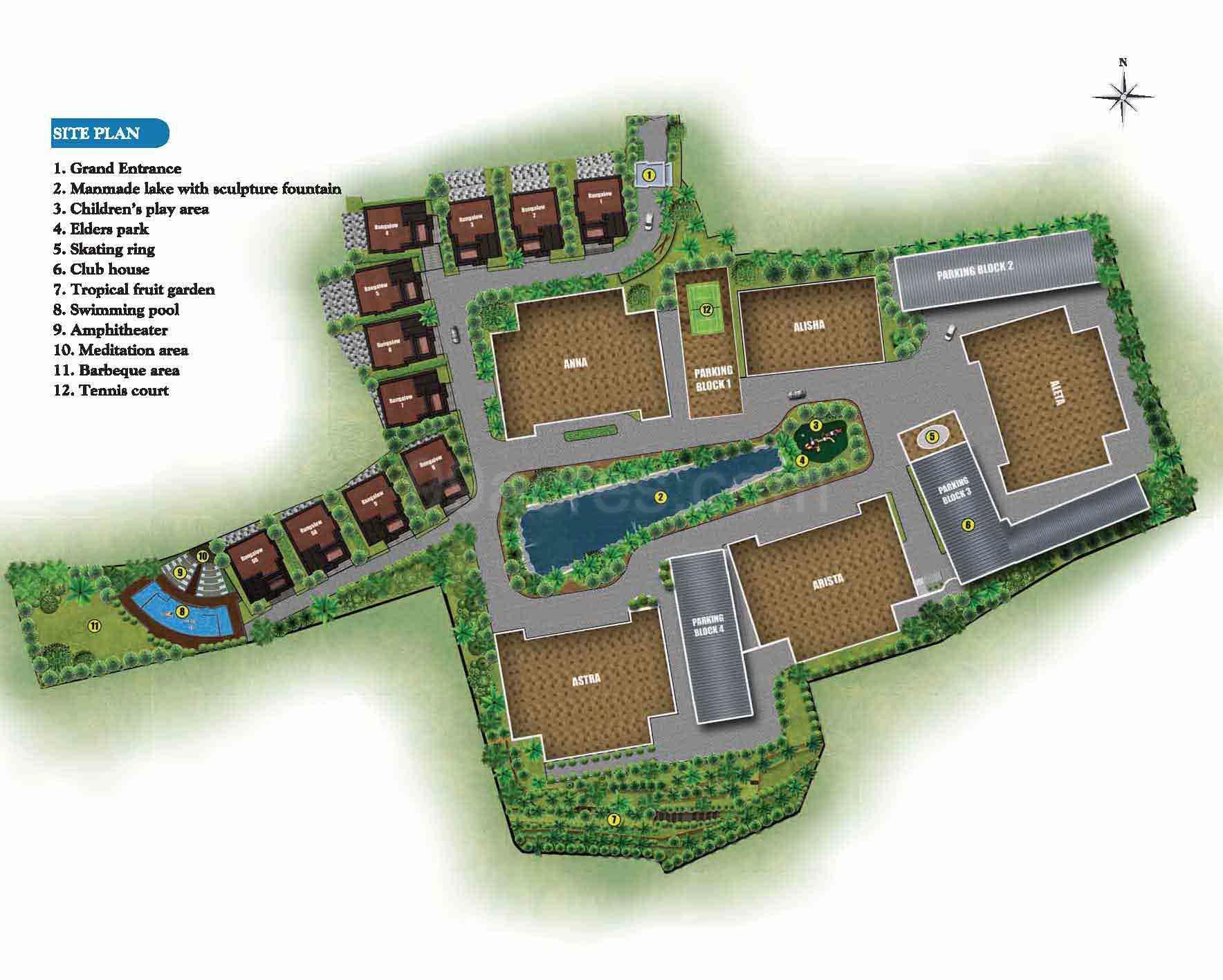 Olive Builders And Developers Pvt Ltd Olive Kalista Floor Plan