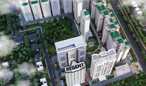 Omaxe Regent Aerial View