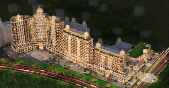 Omaxe Hi Street Aerial View