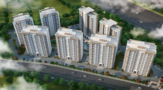 Omaxe Cassia Aerial View