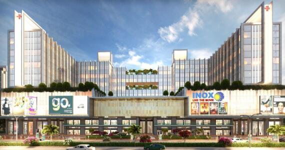 Omaxe Be Together Centre Point Lucknow Elevation