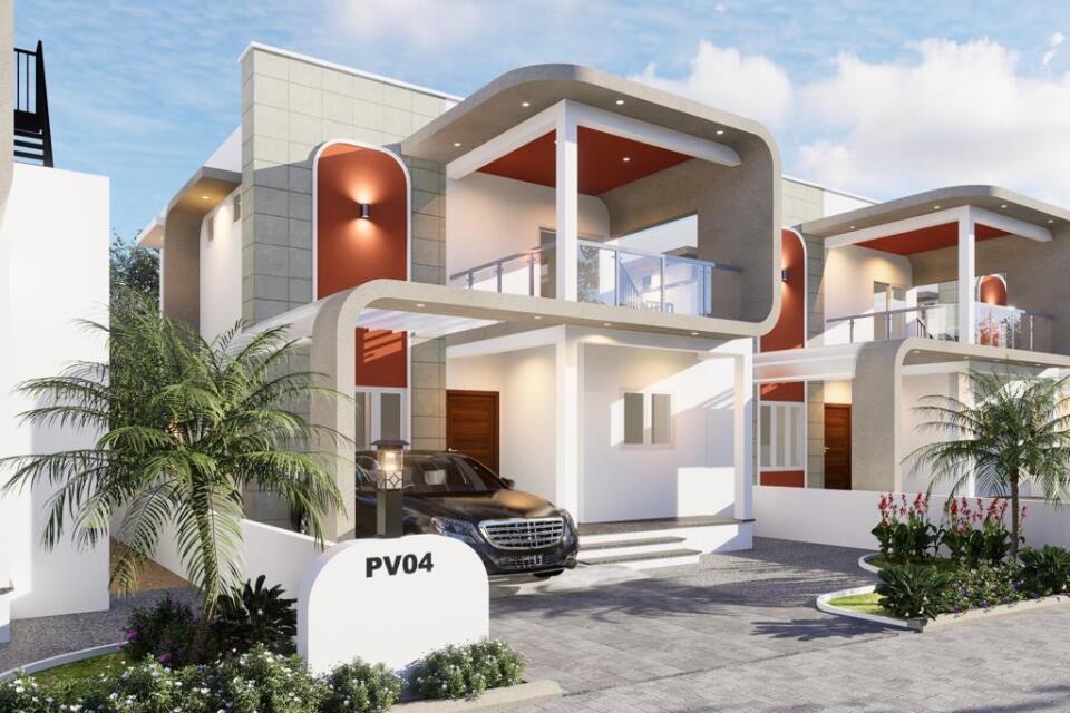 OMG Daffodil Villas Kuttoor, Thrissur Price List & Brochure, Floor