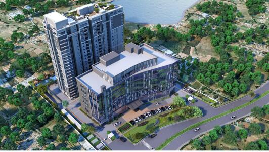 Oravia The Grand Strand Address Aerial View