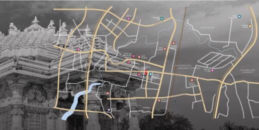 Oxford Downtown Realty LLP Oxford Navrang Laxmi Map - Charkop ...