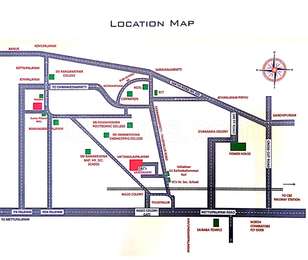 P and Cs Constructions P and Cs Vaibhavam Map - Vellakinar, Coimbatore ...