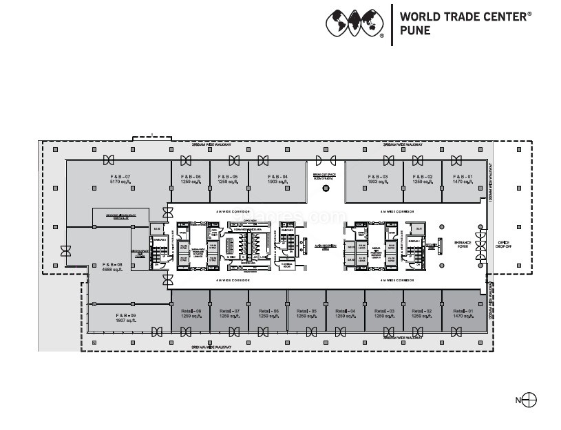 Panchshil Builders World Trade Center Pune Floor Plan Kharadi Pune