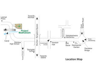 Paranjape Schemes Paranjape Madhukosh Map - Vadgaon Khurd, Pune ...