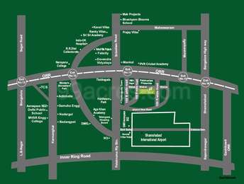 Pavan Lifespace Developers Green Aero View Map - Tukkuguda, Rangareddy ...