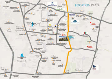 Pavani Group Pavani Sarovar Phase 1 Map - Whitefield, Bangalore East ...