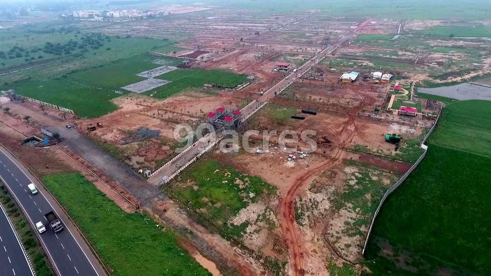 Perams Aditya White Field Aerial View