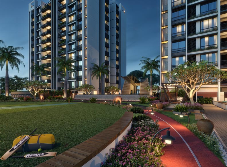 Pramukh Aranya Surat, Parvat Patiya Resale Price List, Brochure, Floor