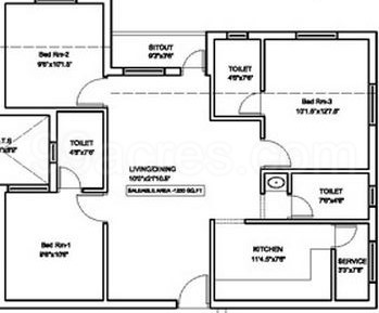 Pranav Foundations Hema Heights Floor  Plan  Ponneri 