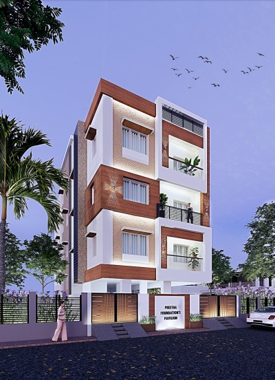 Preetha Pavilion Elevation