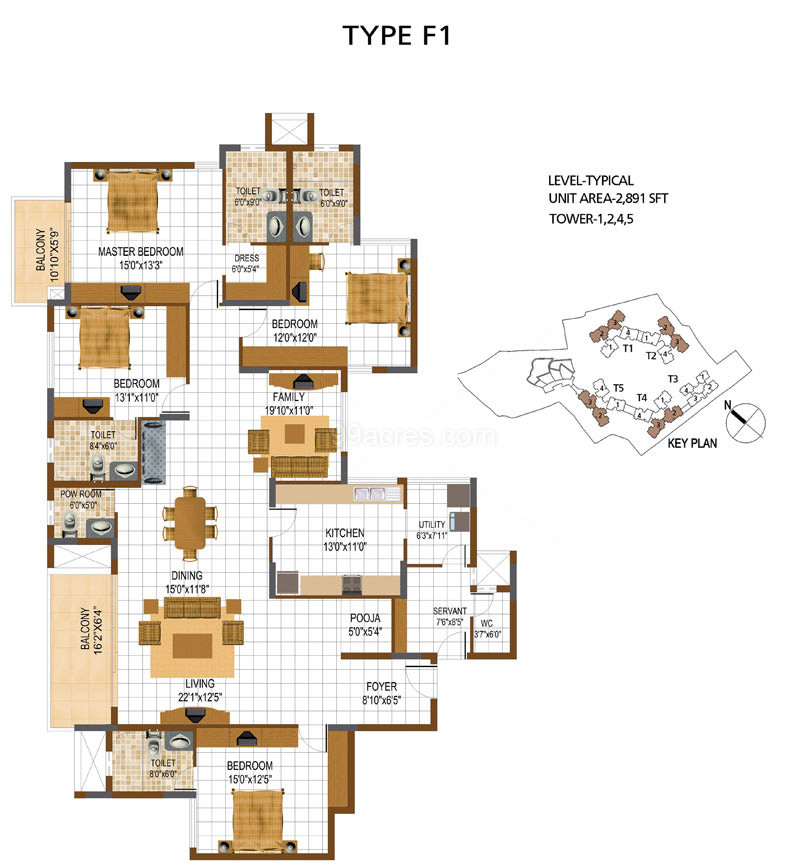 Prestige Group Prestige South Ridge Floor Plan Banashankari