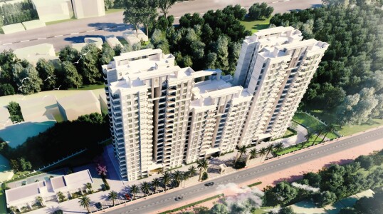 Prestige Elm Park Aerial View