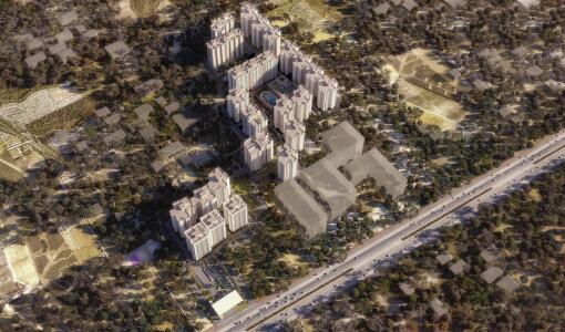 Prestige Pallavaram Gardens Aerial View