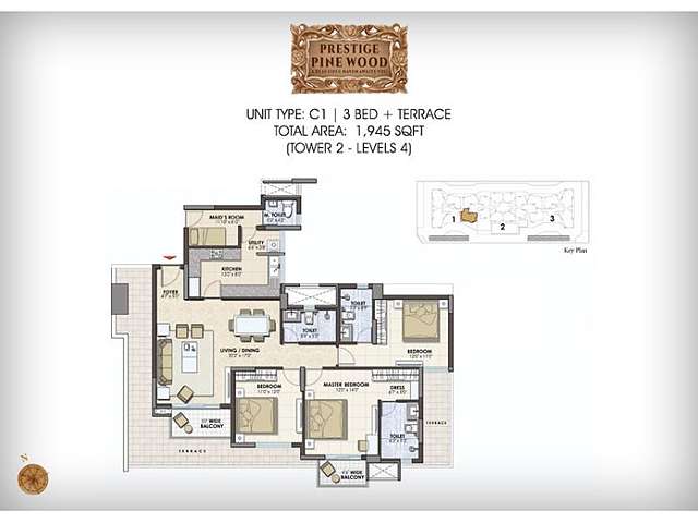 Prestige Group Prestige Pinewood Floor Plan Koramangala Bangalore South Prestige Group Prestige Pinewood Floor Plan Koramangala Bangalore South