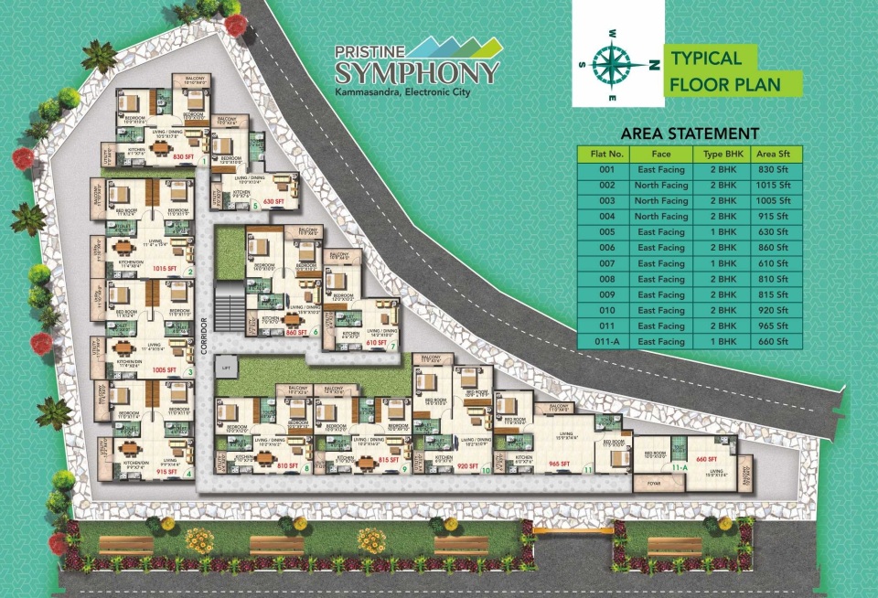 Pristine Symphony Electronic City Phase 2, Bangalore Resale Price List ...