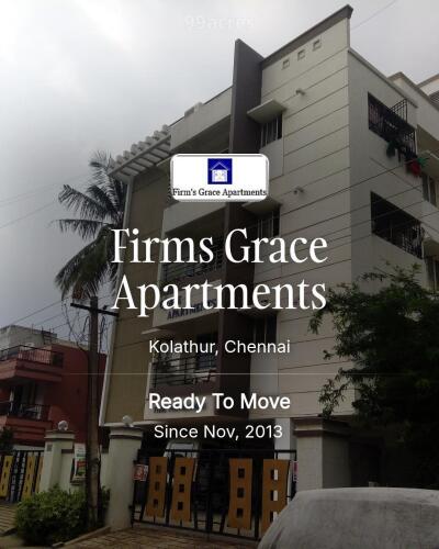Firms Grace Apartments Kolathur, Chennai Resale Price List