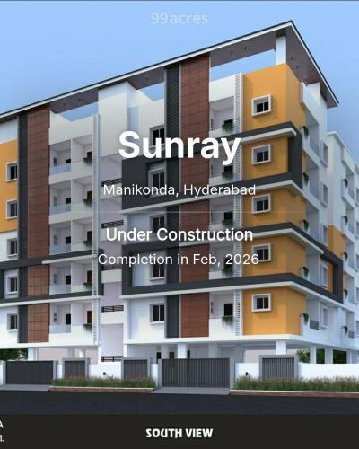Sunray Manikonda, Hyderabad Price List Brochure, Floor Plan
