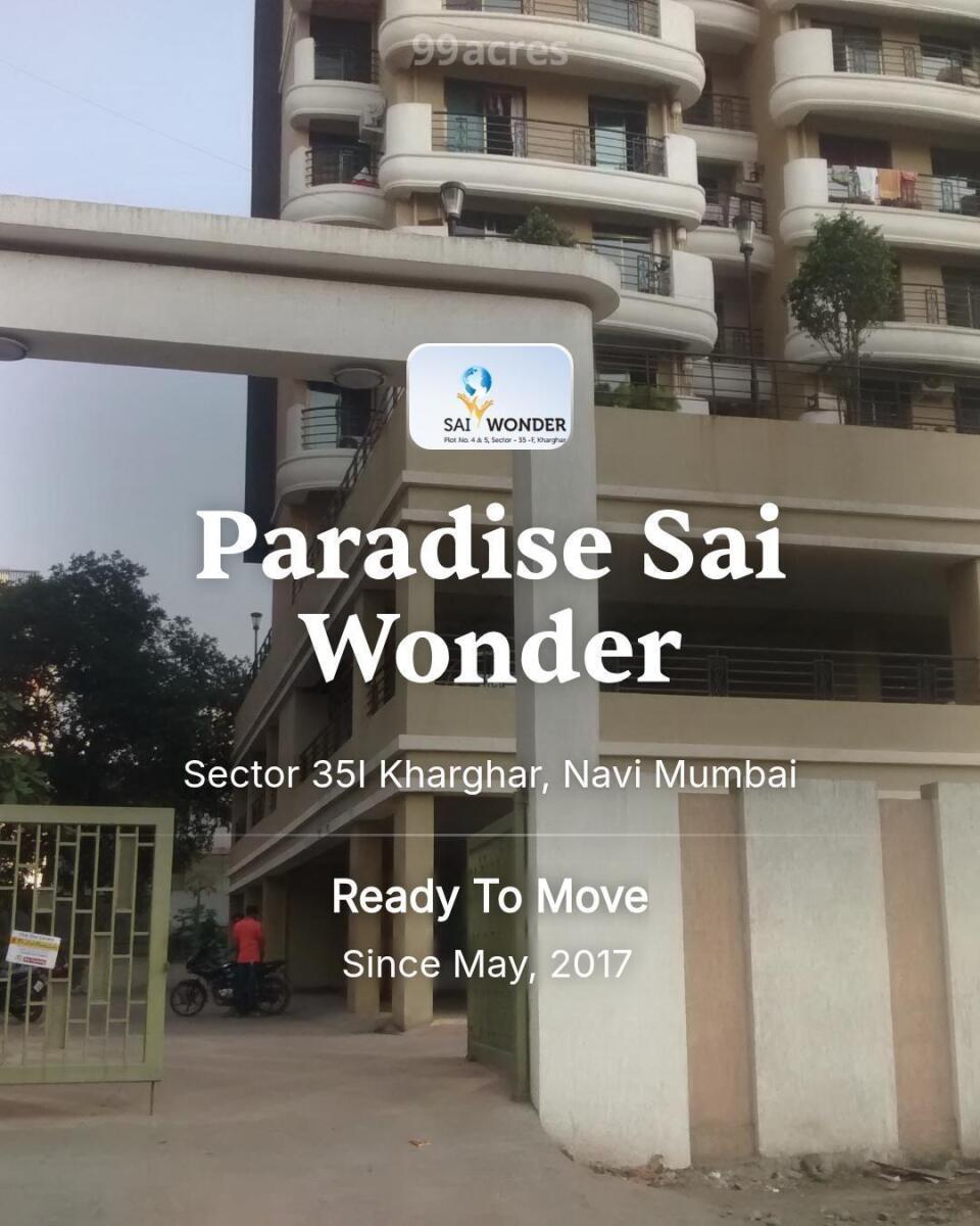Property Bhk Flat On Rent In Kharghar Nobroker Rent Sai Haridra