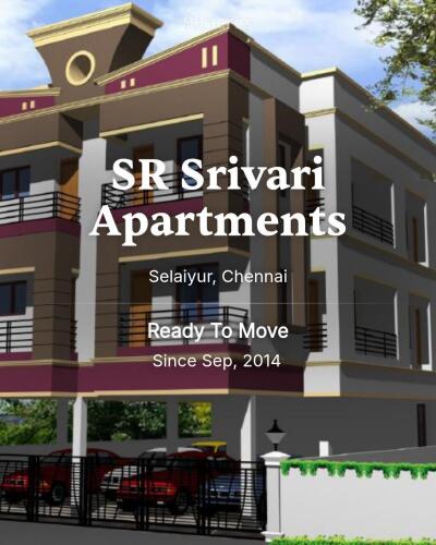 SR Srivari Apartments Selaiyur, Chennai Resale Price List