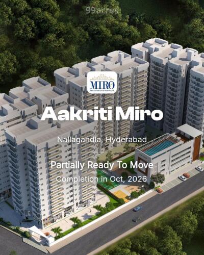 Aakriti Miro Nallagandla, Hyderabad Price List Brochure, Floor