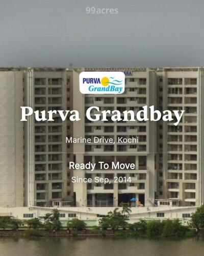 Purva Grandbay Marine Drive, Kochi Resale Price List, Brochure