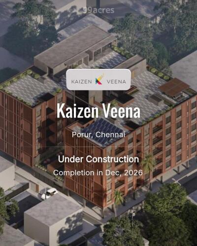 Kaizen Veena Porur, Chennai Price List Brochure, Floor Plan