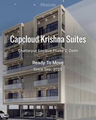 Capcloud Krishna Suites Chattarpur Enclave Phase 2, Delhi Price
